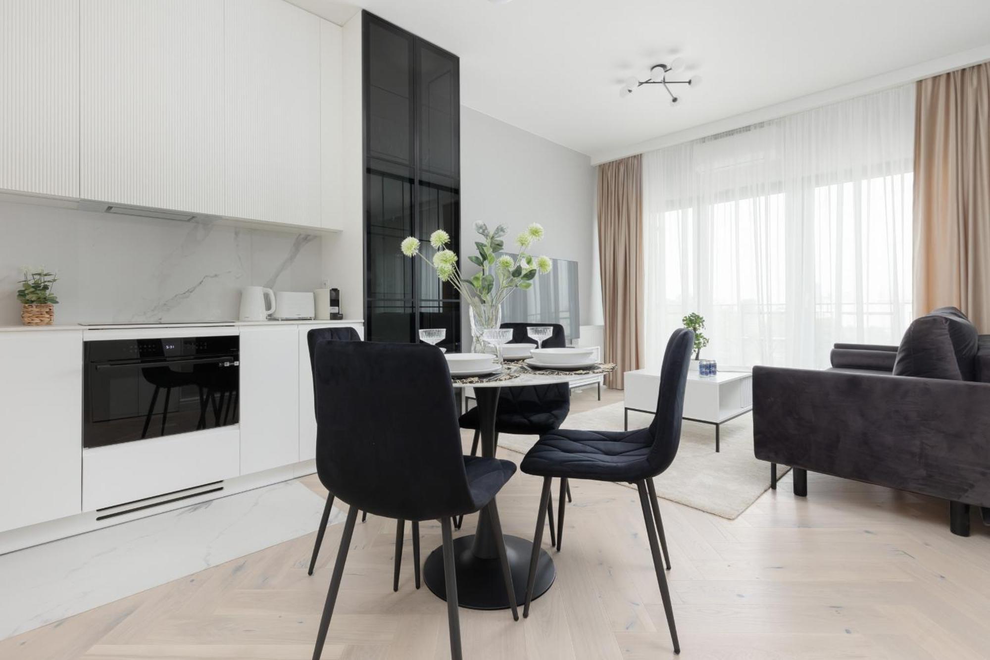 Art Deco Apartment Mokotow With Parking & Gym By Renters Prestige Varsovia Exterior foto